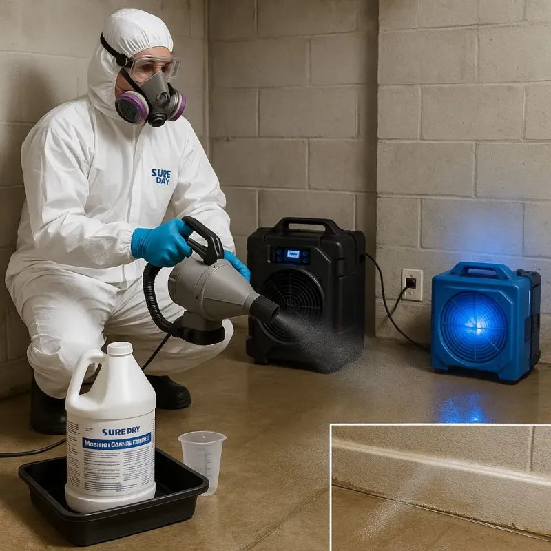 Sanitization and Odor Removal process in Pacolet, SC