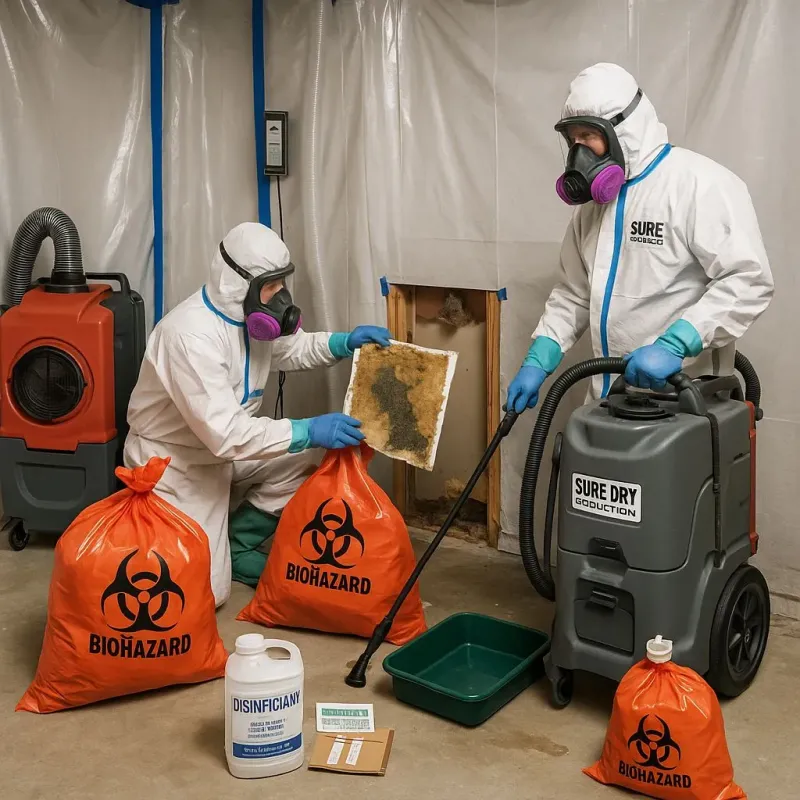 Contaminated Water Handling Protocols process in Pacolet, SC