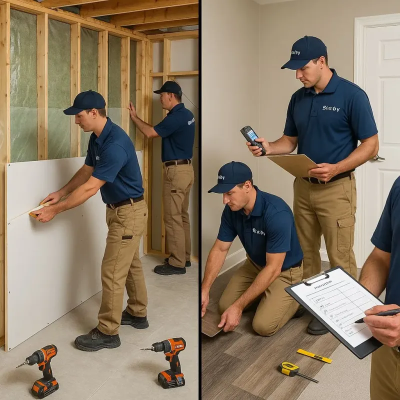 Repairs and Reconstruction process in Pacolet, SC